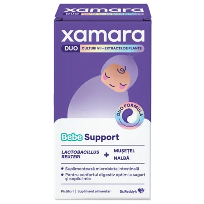 Xamara duo bebe support picaturi orale 14ml - Dr.Reddys