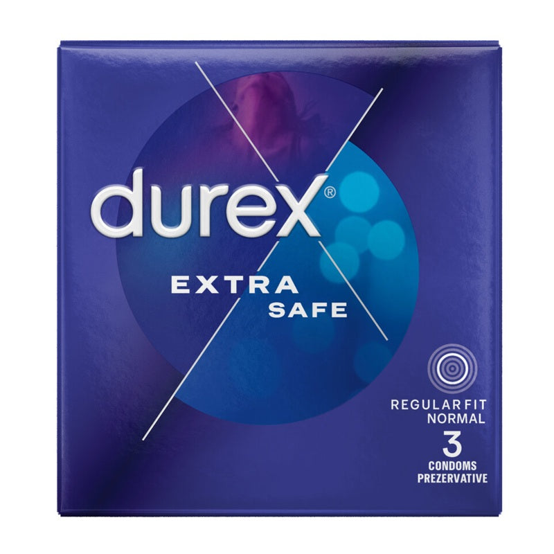 Durex extra safe albastru 3buc - Durex