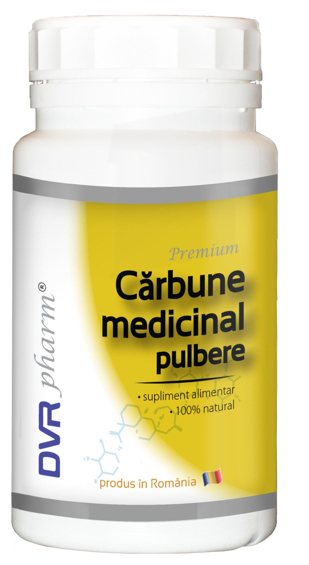 Carbune medicinal pulbere 200gr - Dvr Pharm
