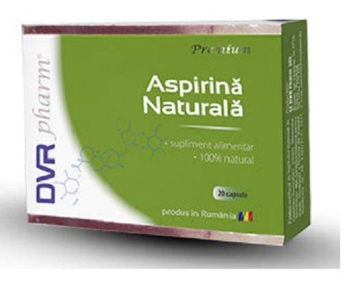 Aspirina naturala 20cps - Dvr Pharm