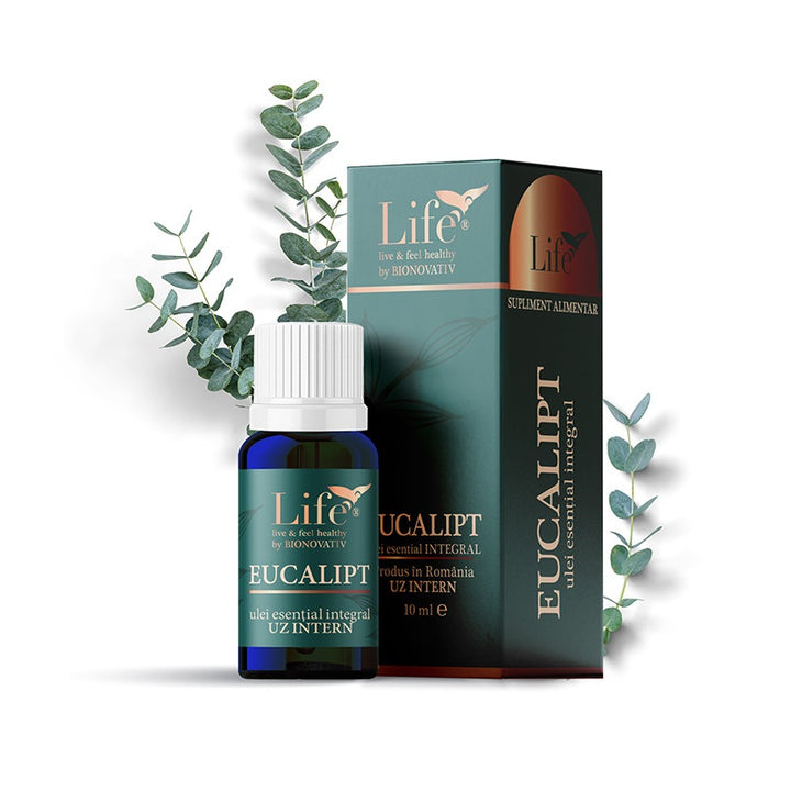 Ulei esential integral eucalipt 10ml - Bionovativ