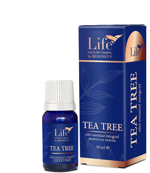 Ulei esential arbore de ceai (tea tree) 10ml - Bionovativ