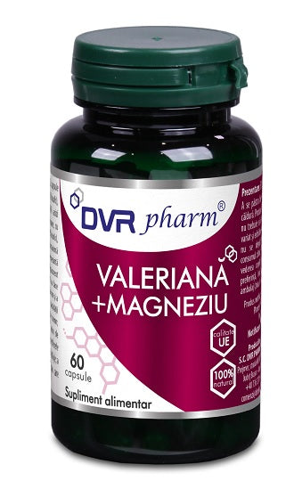 Valeriana+magneziu 60cps - Dvr Pharm
