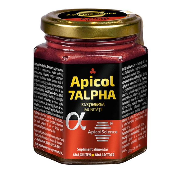 Apicol 7alpha (miere rosie) 200ml - Synergy Plant Products S.R.L
