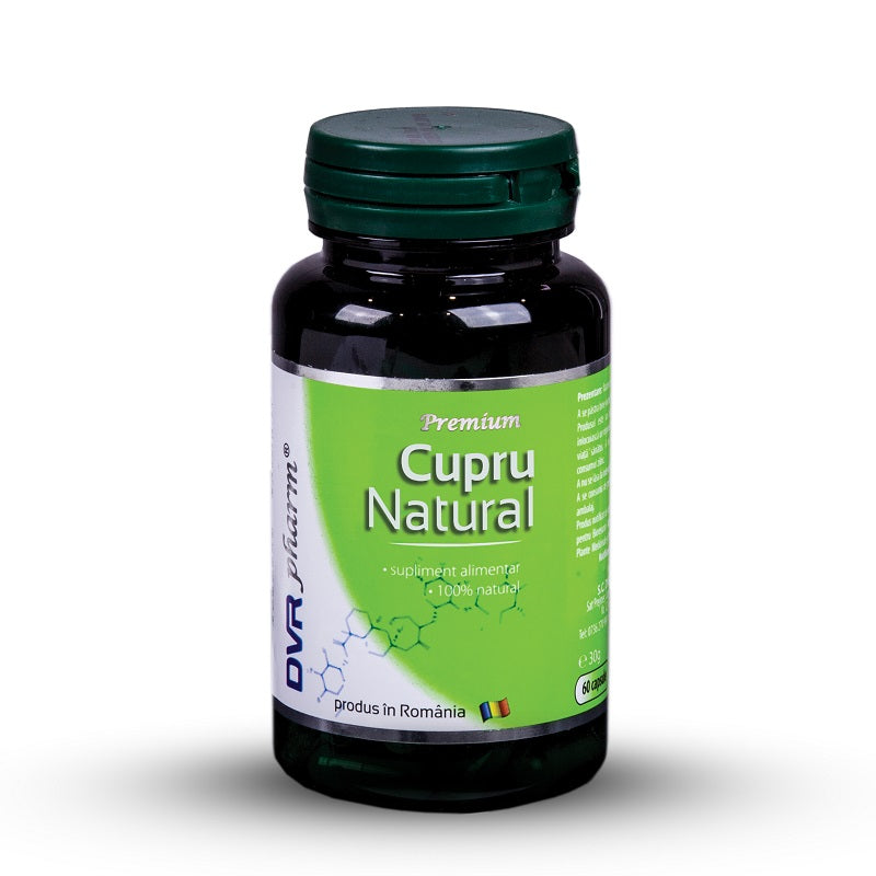 Cupru natural 60cps - Dvr Pharm