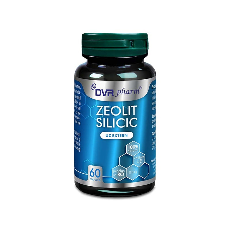 Zeolit silicic - uz extern 60cps - Dvr Pharm
