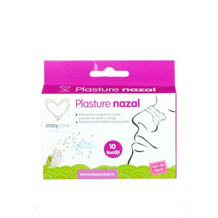 Plasture nazal pentru usurarea respiratiei10buc/cut - Easy Care