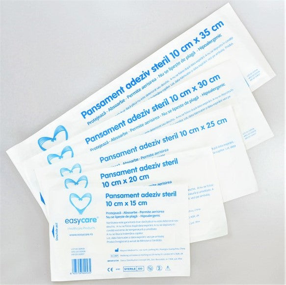 Pansament adeziv steril 10cmx35cm - Easy Care