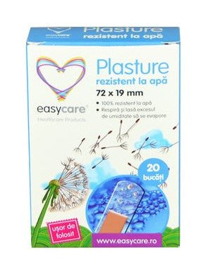 Plasturi rezistenti la apa 72x19mm 20buc - Easy Care