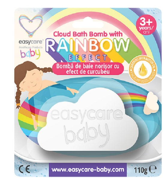 Bomba baie norisor cu efect de curcubeu 110gr - Easy Care Baby