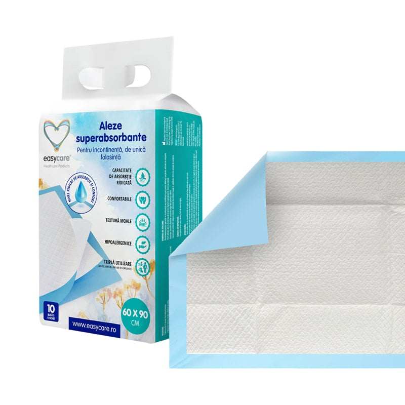 Aleze incontinenta 60*90cm 10buc - Easy Care