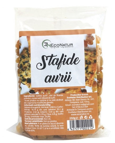 Stafide aurii 250gr - Eco Natur