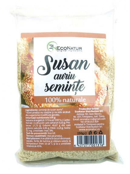 Seminte susan auriu 250gr - Eco Natur