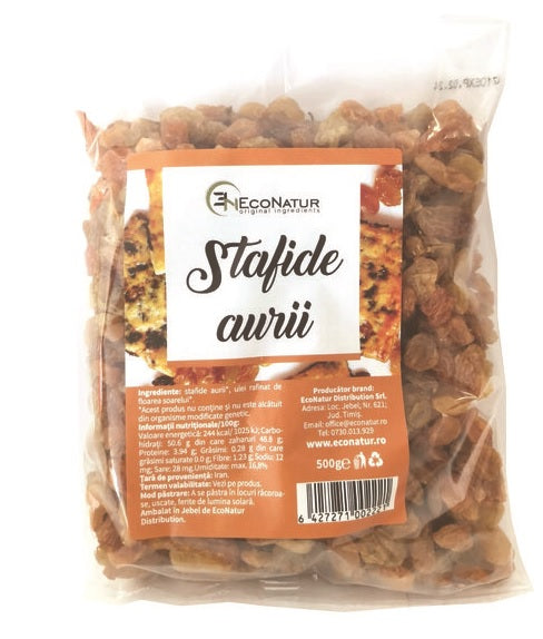 Stafide aurii 500gr - Eco Natur