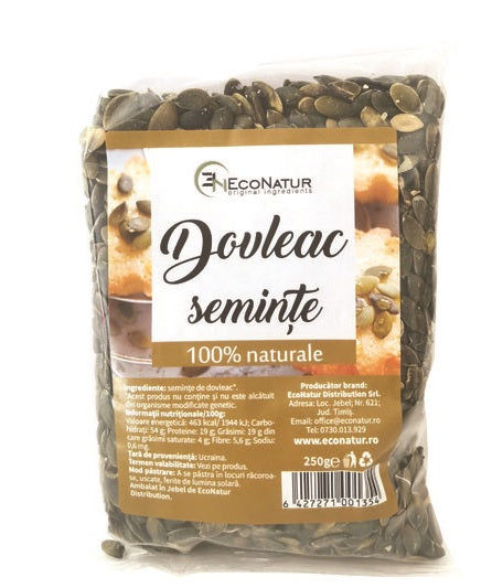 Seminte dovleac 250gr - Eco Natur