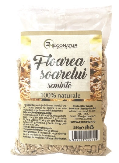 Seminte floarea soarelui 250gr - Eco Natur
