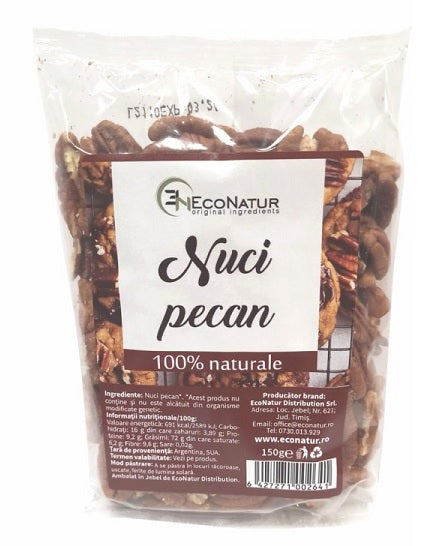 Nuci pecan 150gr - Eco Natur