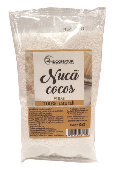 Nuca cocos fulgi 150gr - Eco Natur