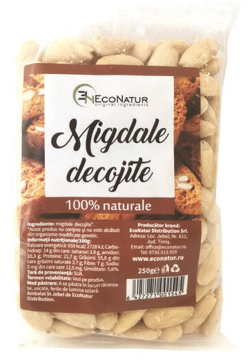 Migdale decojite 250gr - Eco Natur