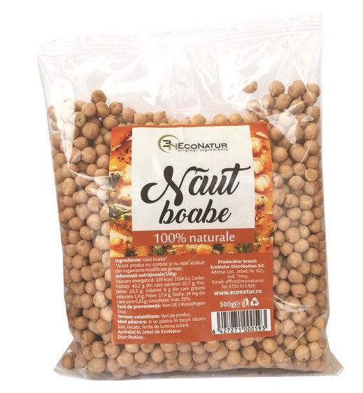 Naut boabe 500gr - Eco Natur