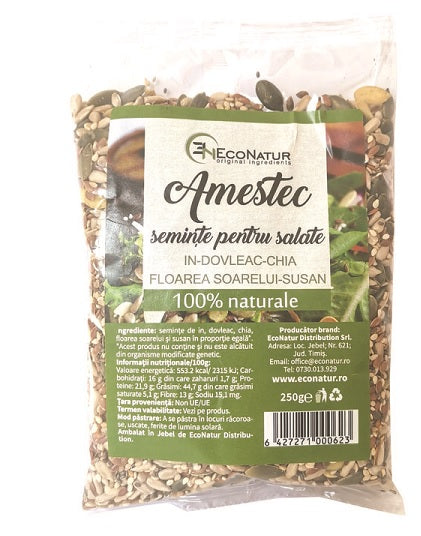 Amestec seminte salate 250gr - Eco Natur