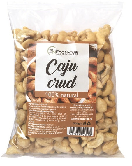 Caju crud 500gr - Eco Natur