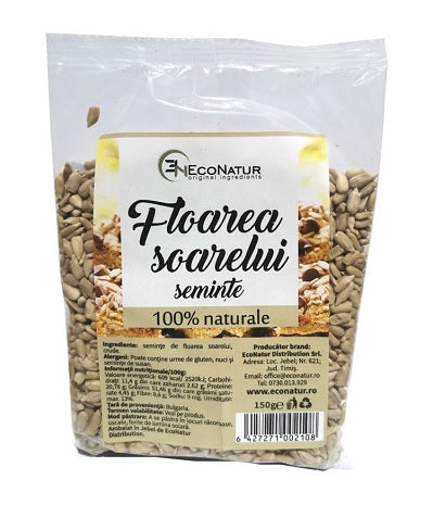 Seminte floarea soarelui 150gr - Eco Natur