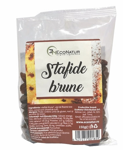 Stafide brune 150gr - Eco Natur