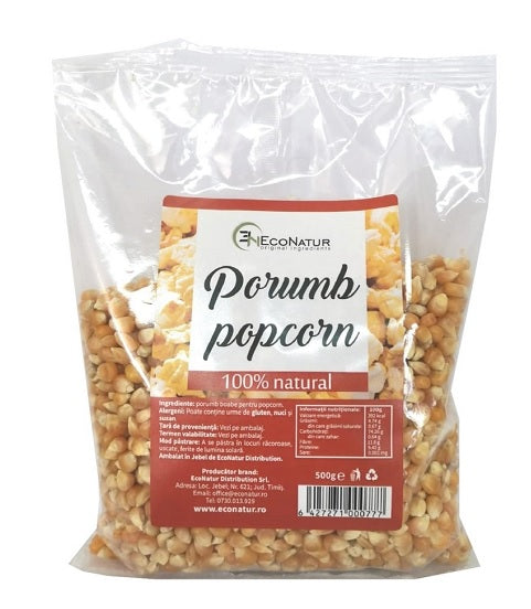 Porumb popcorn 500gr - Eco Natur