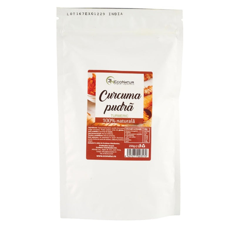 Curcuma (turmeric )pudra 250gr - Eco Natur