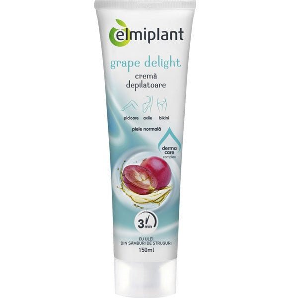 Velvet touch crema depilatoare p.normala struguri 150ml - Elmiplant