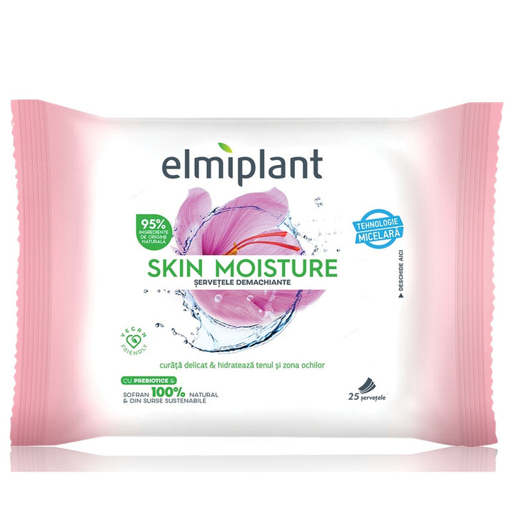Skin moisture servetele dem. tus 25buc - Elmiplant