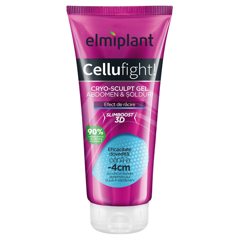 Cellufight cry-sculpt gel abdomen&solduri 200ml - Elmiplant