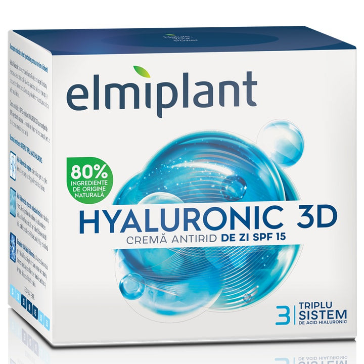 Hyaluronic crema antirid zi 50ml - Elmiplant