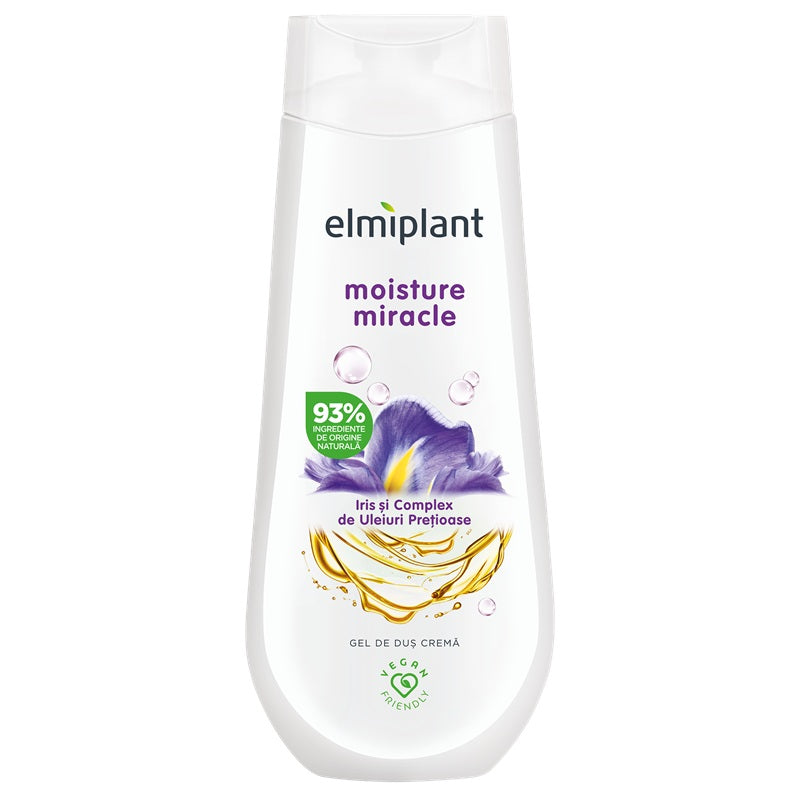 Gel dus crema iris&uleiuri pretioase 400ml - Elmiplant