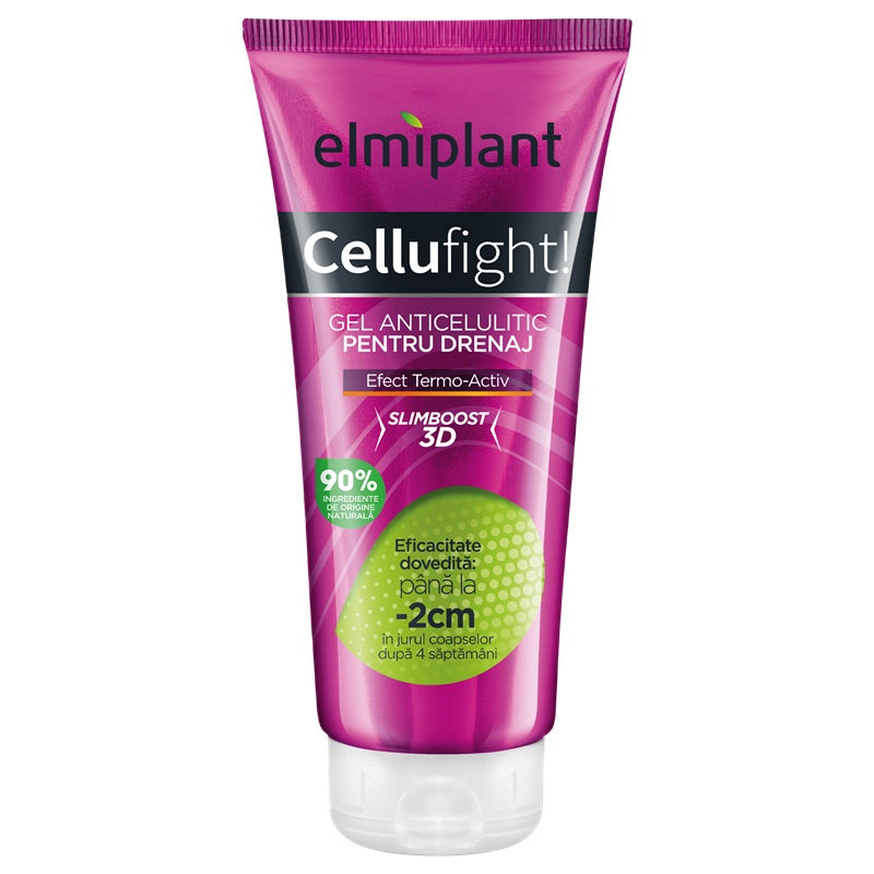 Cellufight gel anticelulitic pentru drenaj 200ml - Elmiplant
