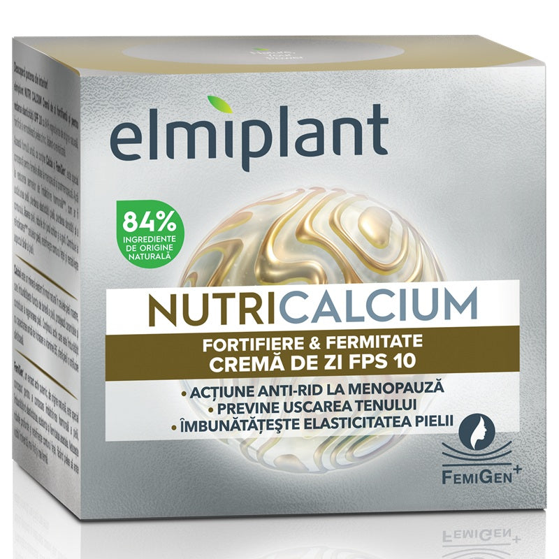 Nutricalcium crema de zi fortif.&ferm. spf 10 50ml - Elmiplant