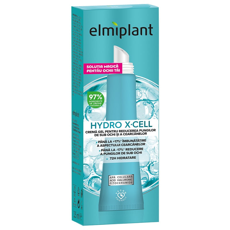 Crema gel anti pungi si cearcane 15ml - Elmiplant