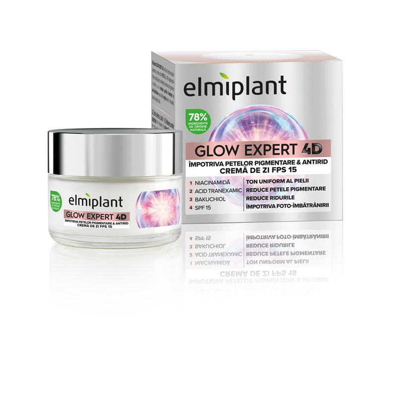 Crema zi pete pigmentare antirid SPF15 50ml - Elmiplant