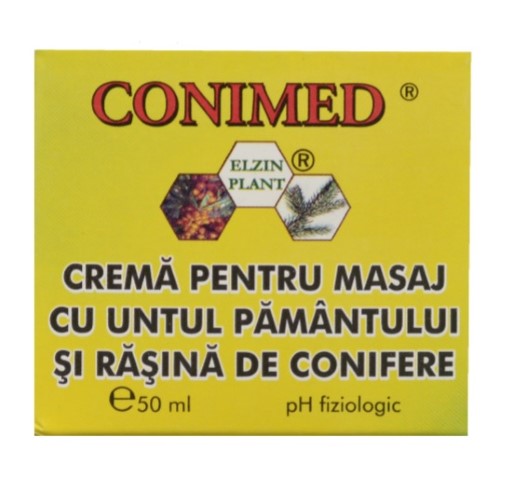 Conimed cr masaj cu unt.pamant 50ml - Elzin Plant