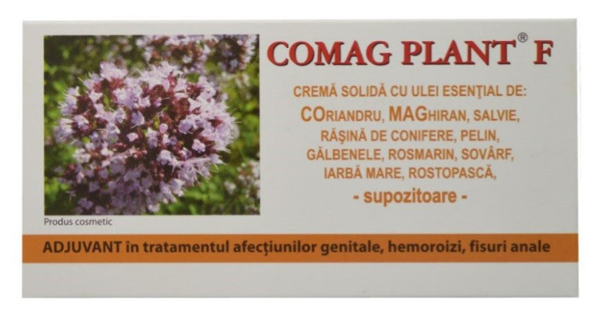 Comag plant (f) supozitoare 1,5gr*10 - Elzin Plant