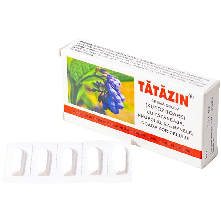 Tatazin supozitoare 1,5gr*10 (bls) - Elzin Plant