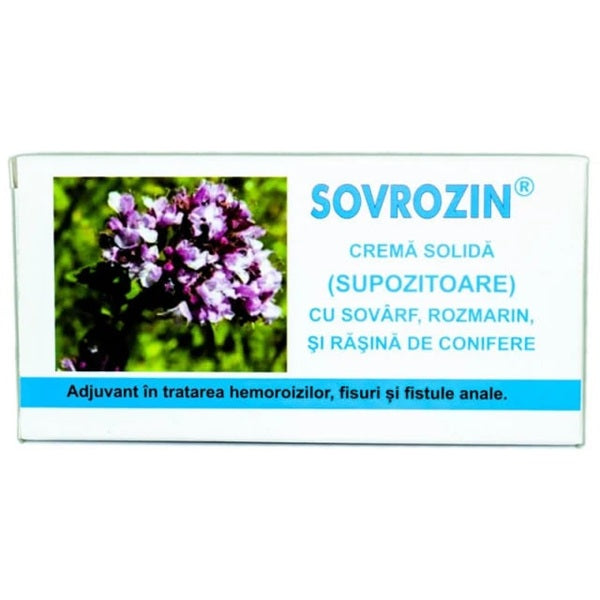 Sovrozin supozitoare 1,5gr*10 (bls) - Elzin Plant