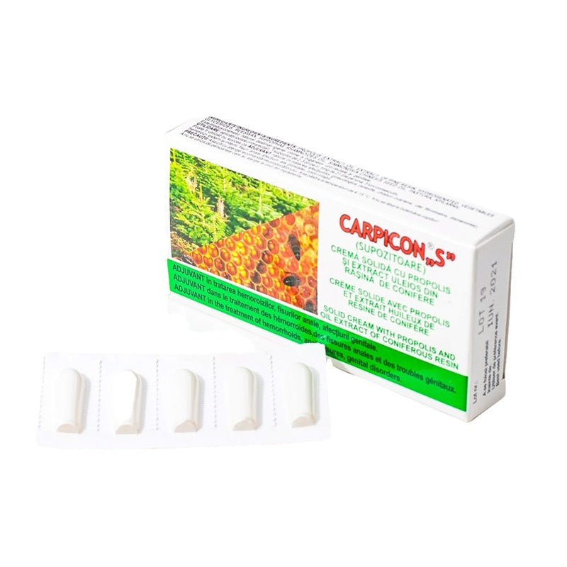 Carpicon s supozitor 1gr*10 (cut) - Elzin Plant