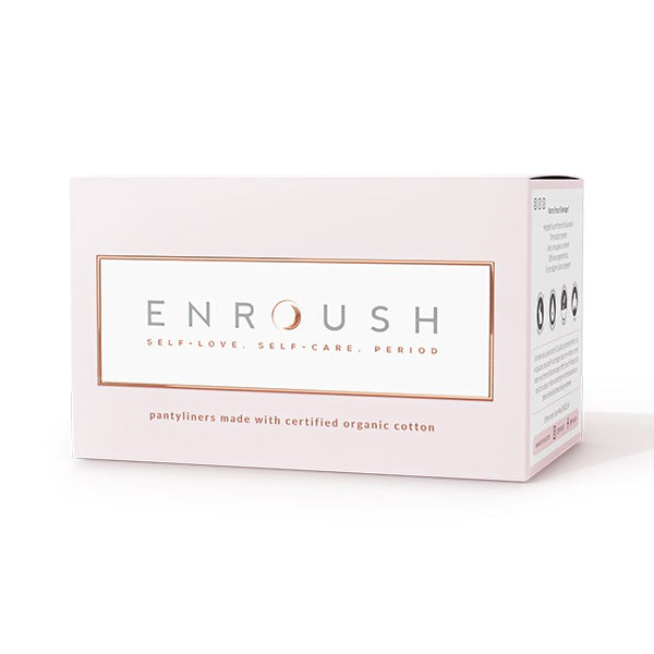 Absorbante bumbac organic zilnice 24buc/cut - Enroush