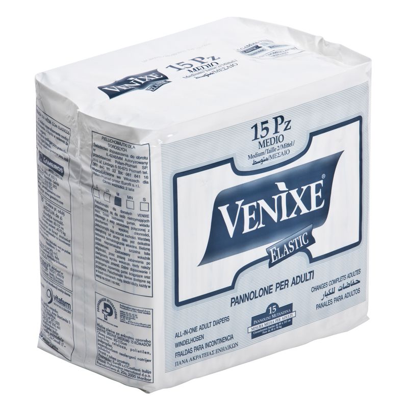 Scutece adulti Venixe zi M (40-70 kg) 15 buc-ESTR.00011