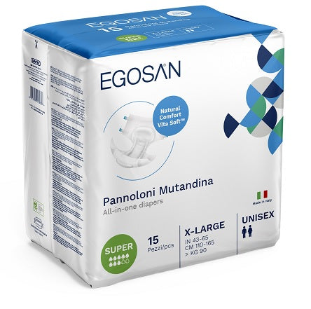 Scutece Extra Large Extra, 15 bucati, Egosan Vita Soft-ESTR.00044