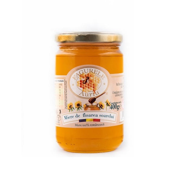 Miere floarea soarelui 400gr - Euro Apicola