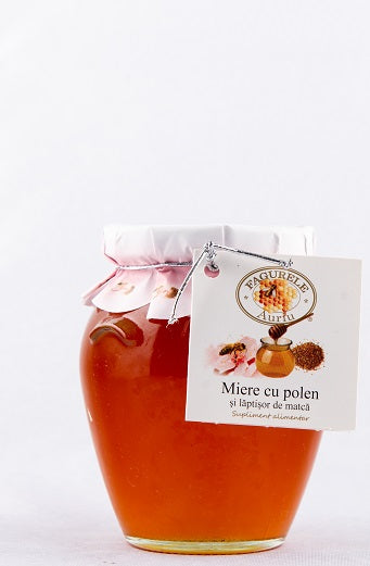 Miere laptisor matca si polen 400 g-EURA.00019