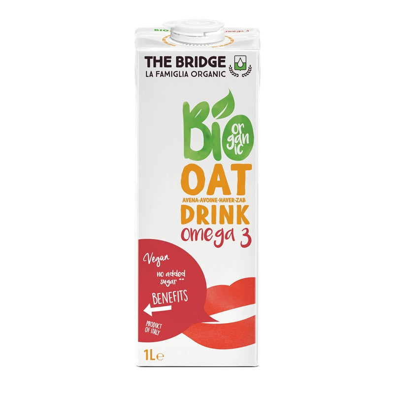 Bautura ecologica din ovaz cu omega 3 1l - Everbio
